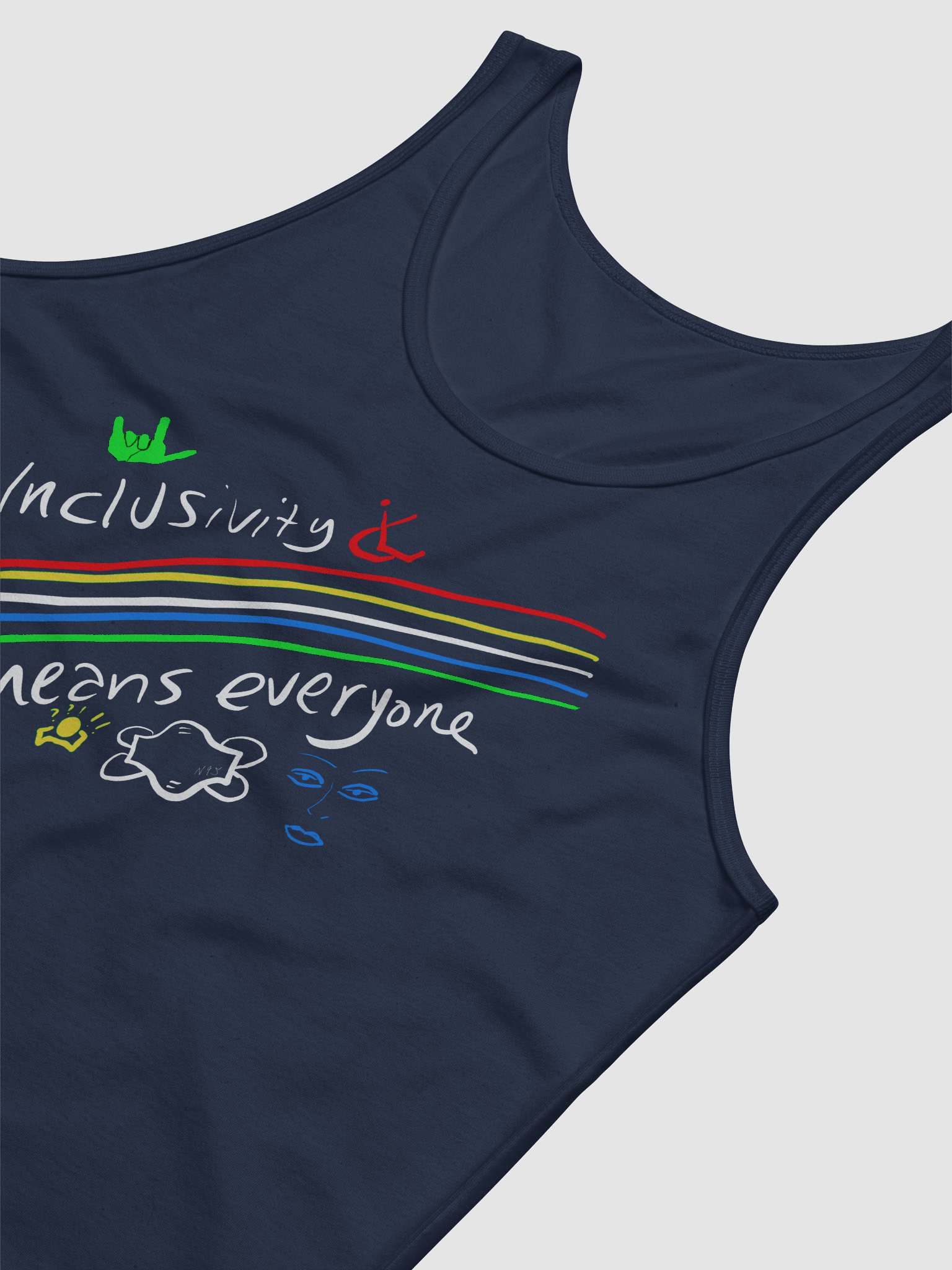 Inclusivity Means Everyone tank product image (9)