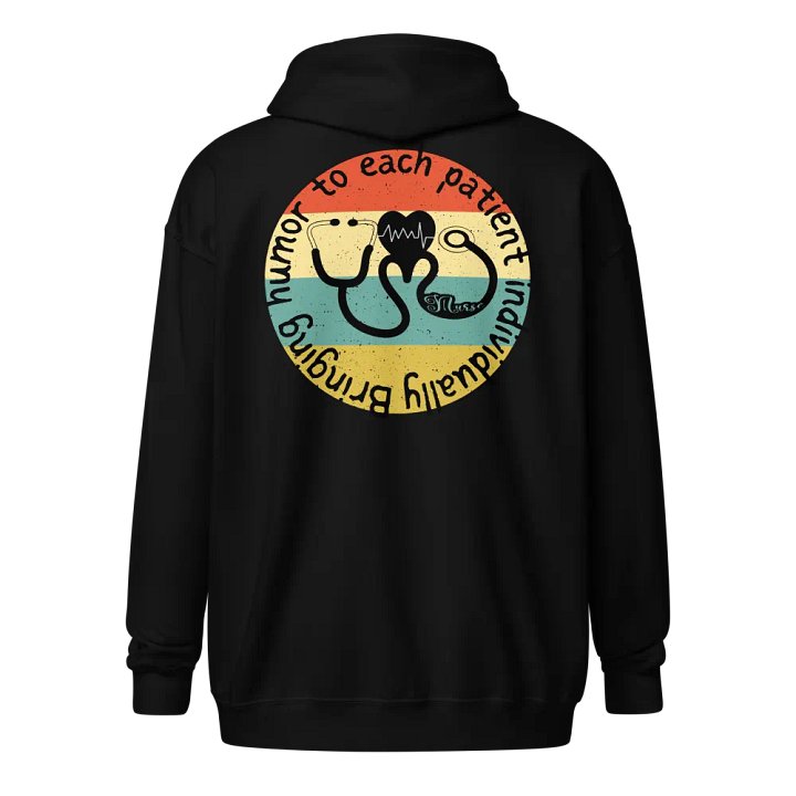 Bringing humor to each patient individually Zip Hoodie product image (8)