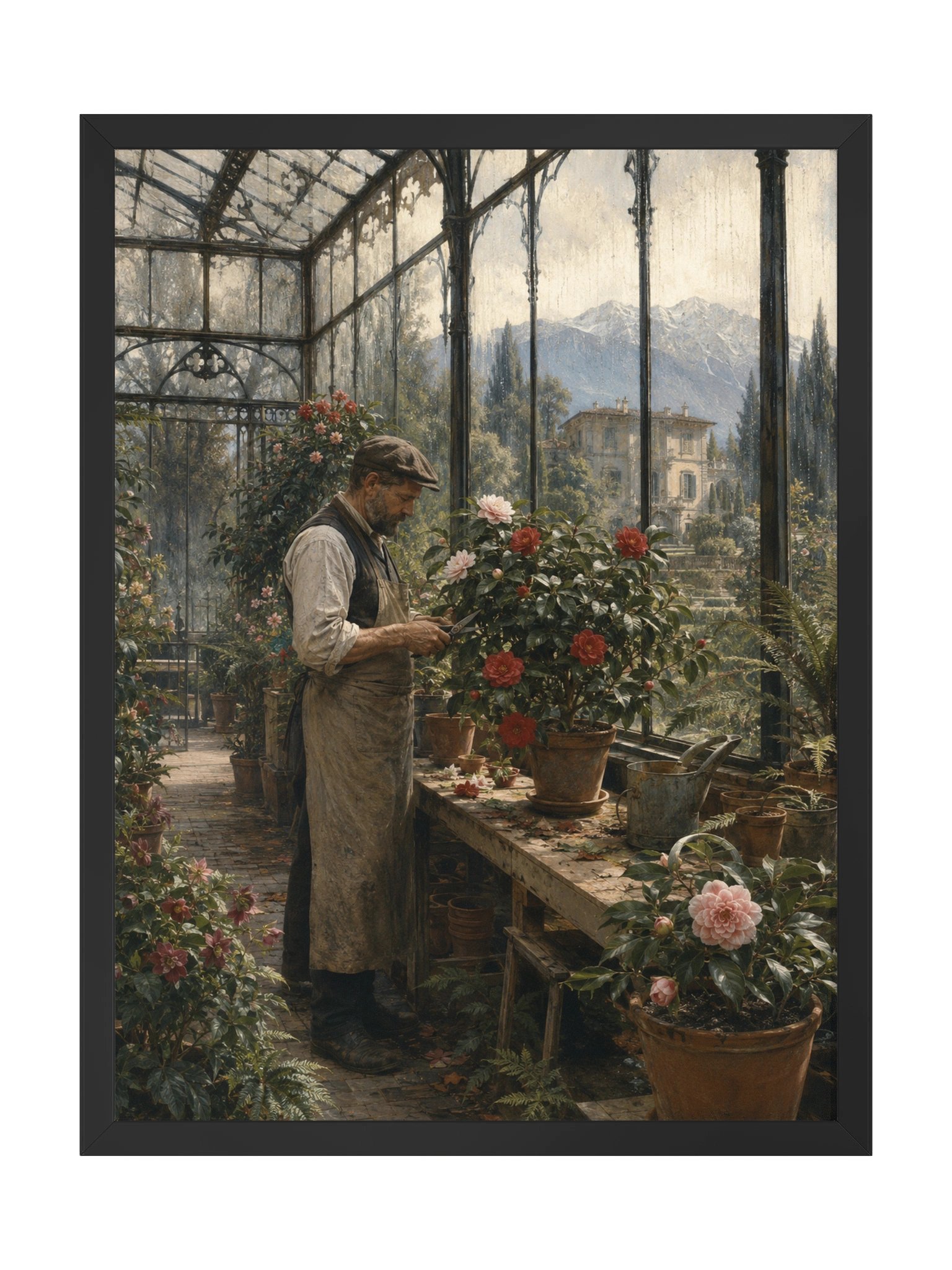 La Serra di Varese — Framed Matte Art Print product image (1)