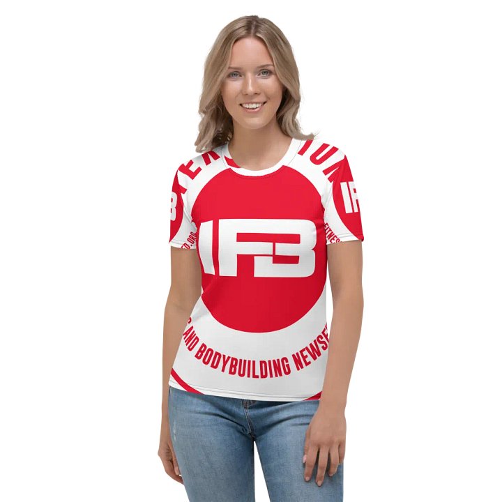 IFBNewsfeed.Org's All-Over Print Women's Crew Neck T-Shirt product image (2)