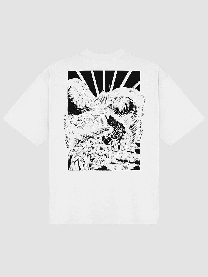 Oversized Freedom Tee B&W product image (1)