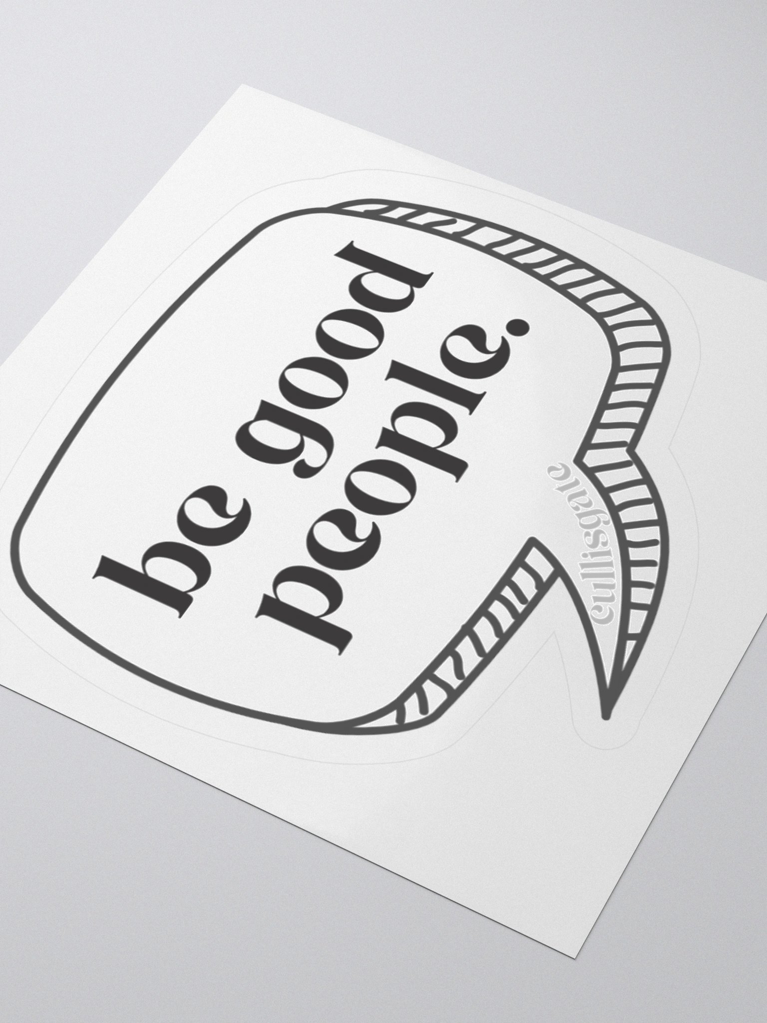 Be Good People (Sticker) product image (6)