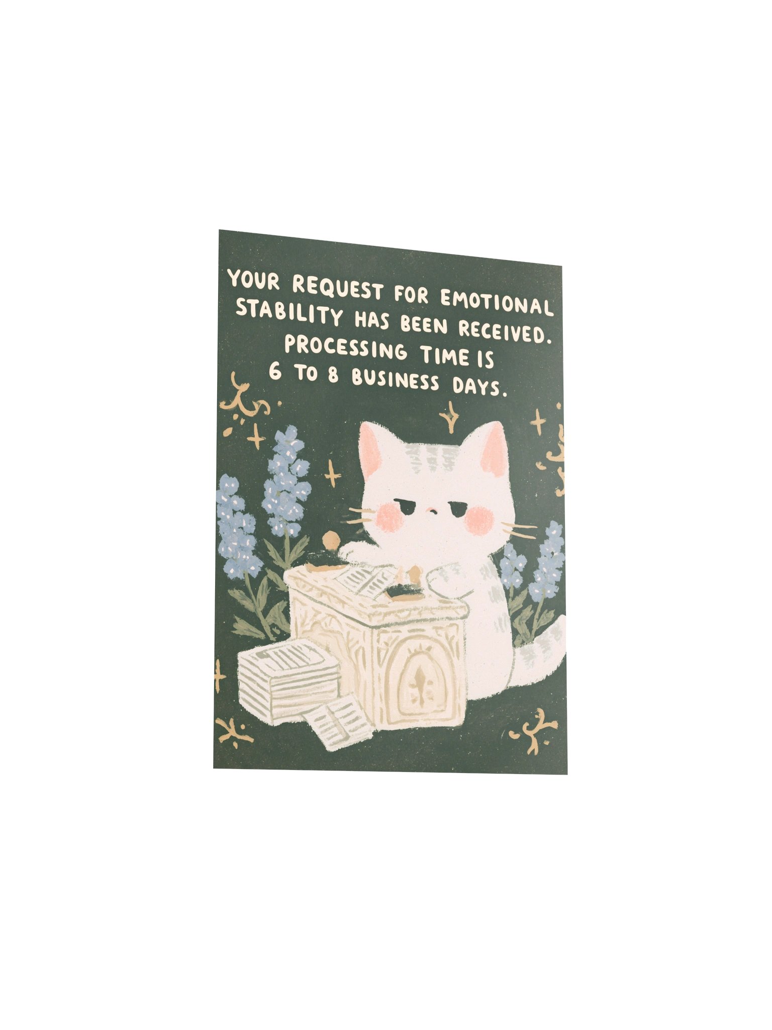 Emotional Stability Cat Poster product image (13)