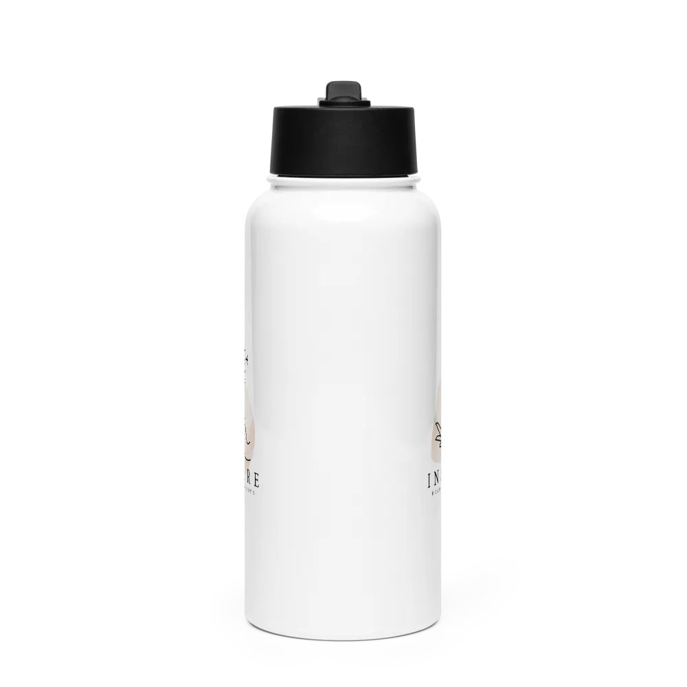 Stainless Steel Water Bottle with a Straw Lid SWFB0133 product image (3)