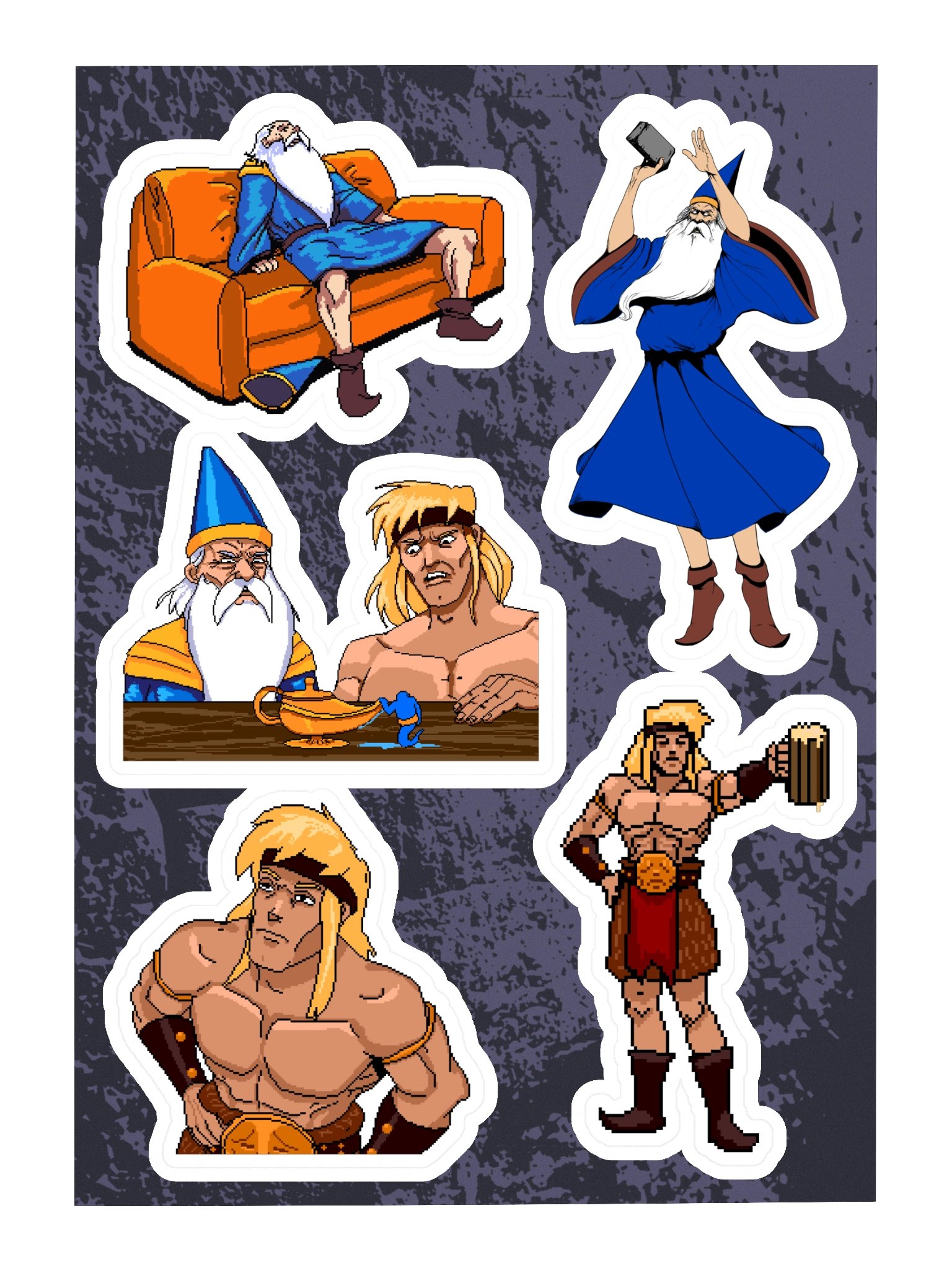 Wigglewood Heroes Sticker Set product image (3)