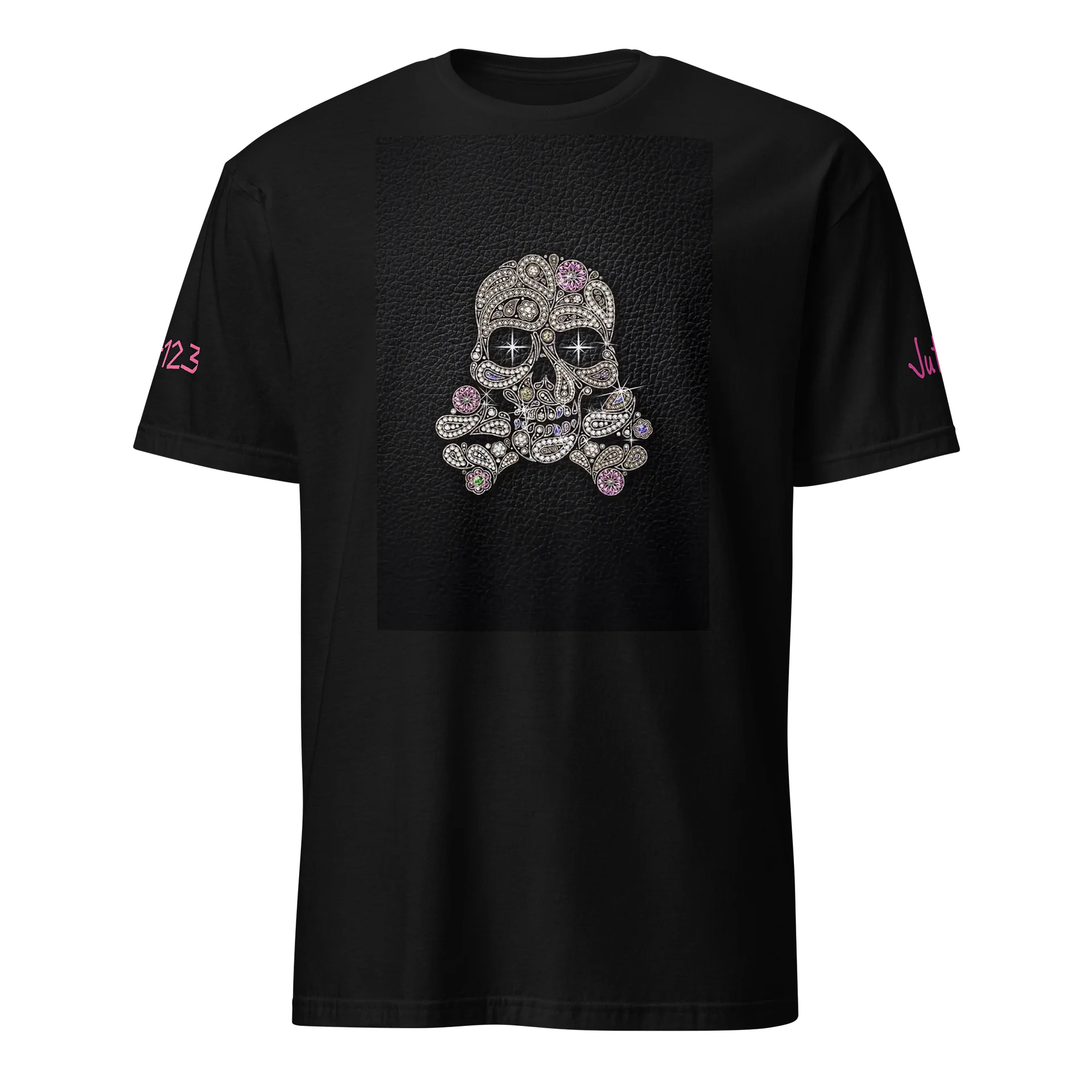 Jewel Encrusted Skull Unisex T-Shirt product image (1)