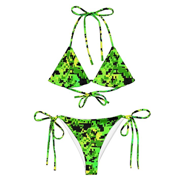 Pixelated Camo Bliss String Bikini Set product image (2)