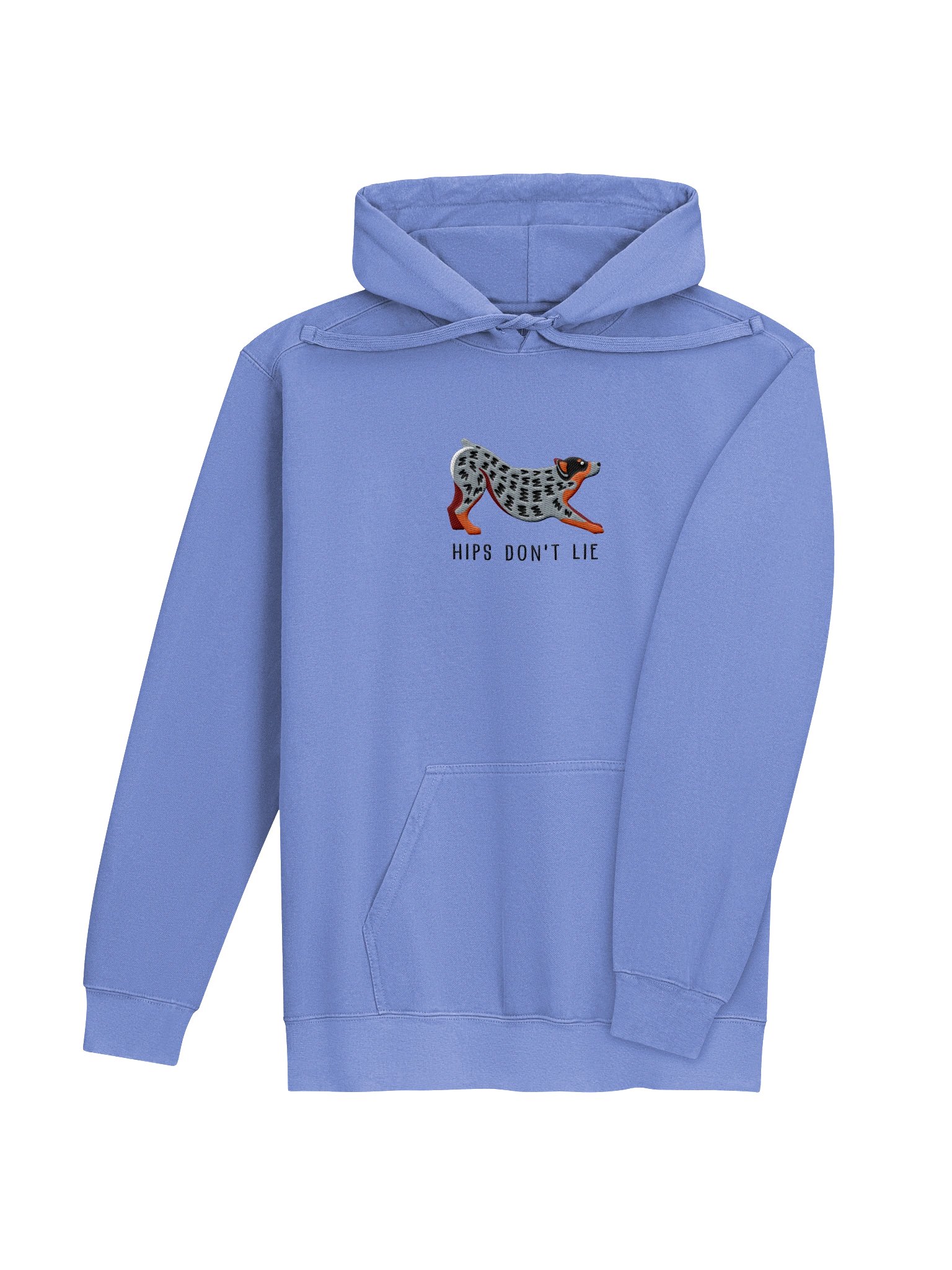 Hips Don't Lie Premium Hoodie (Embroidered) of an Australian Cattle Dog(Blue Heeler) product image (24)