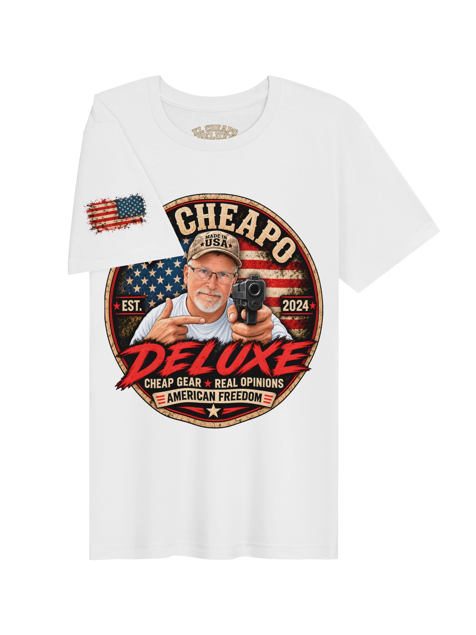 El Cheapos Deluxe American Freedom Tee product image (3)