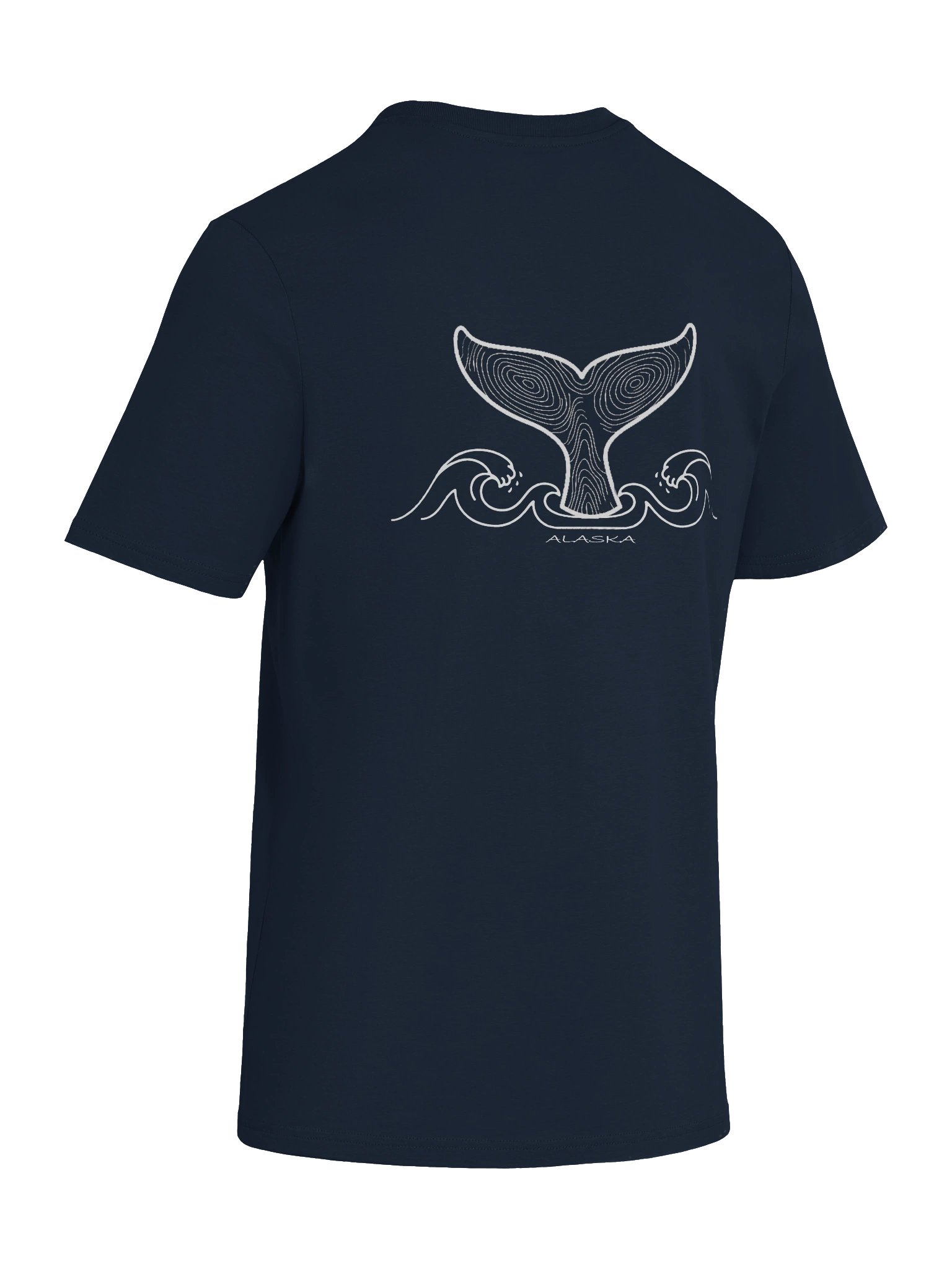 DELUXE "WHALE TAIL" ORGANIC COTTON TEE product image (36)