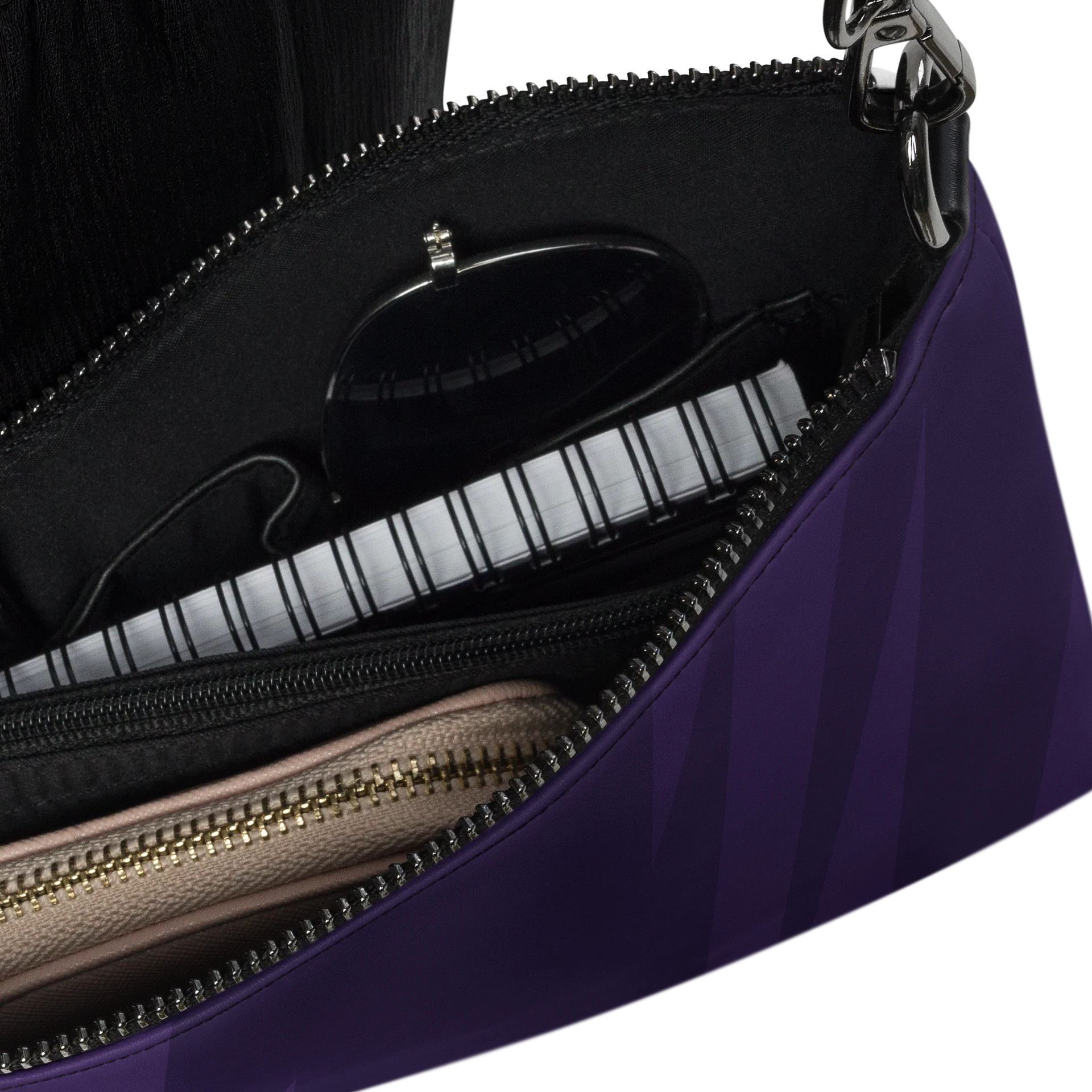 REFINED Purple Statement Crossbody Bag product image (6)