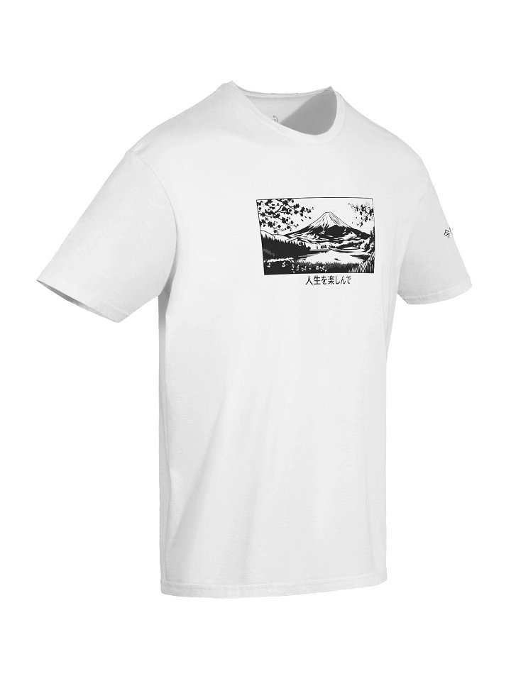 𝓝𝓲𝓰𝓱𝓽𝓓𝓻𝓮𝓪𝓶 ✕ Fuji 富士山 "Stencil Black" T-SHIRT - Standard product image (2)
