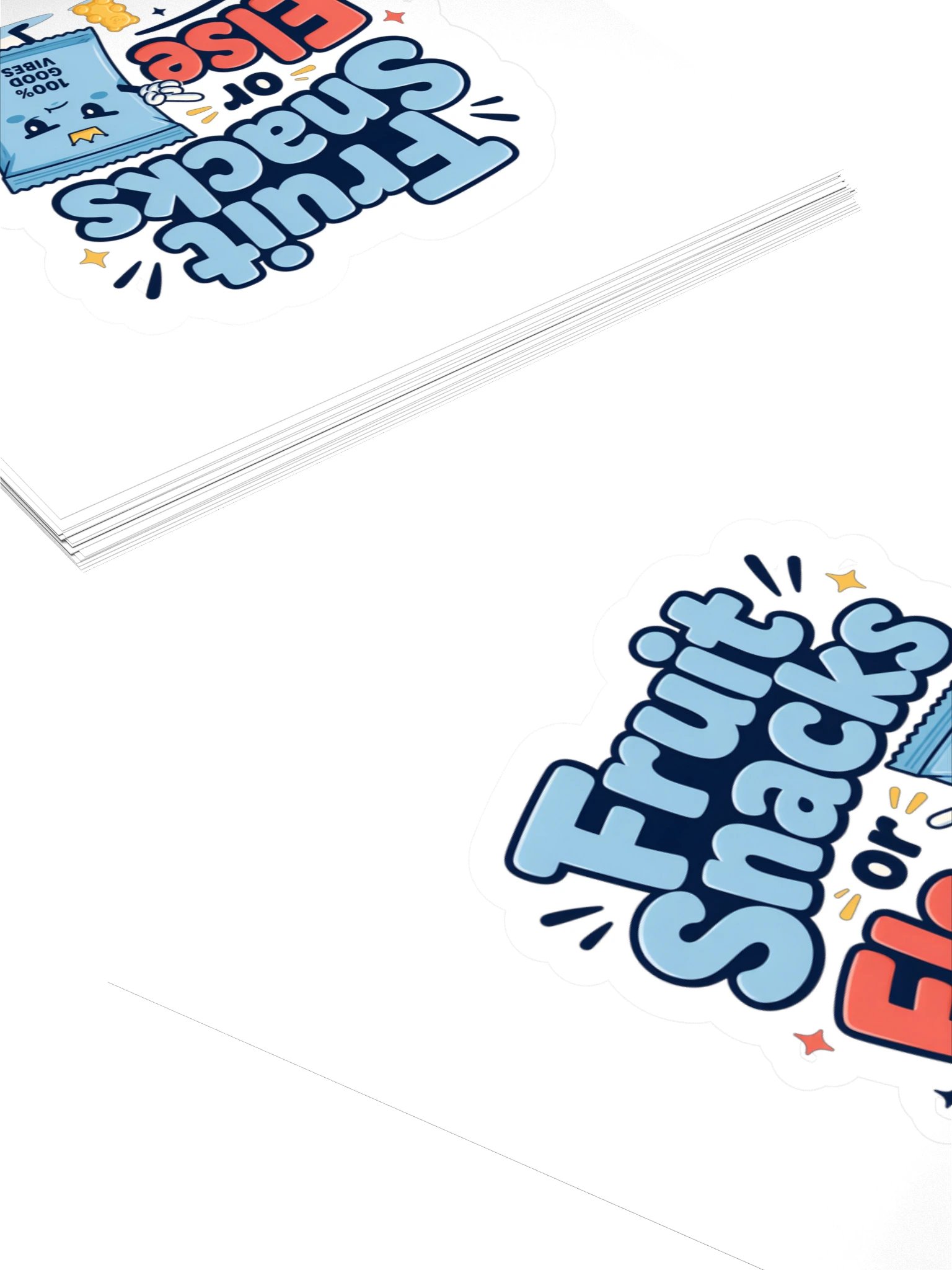 Fruit Snacks Or Else Sticker product image (4)