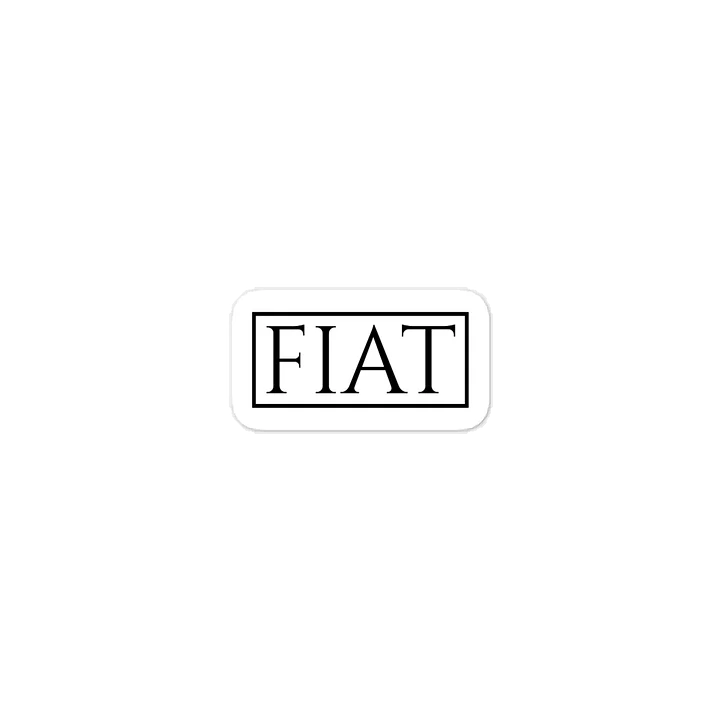 Fiat Bold Sticker product image (1)