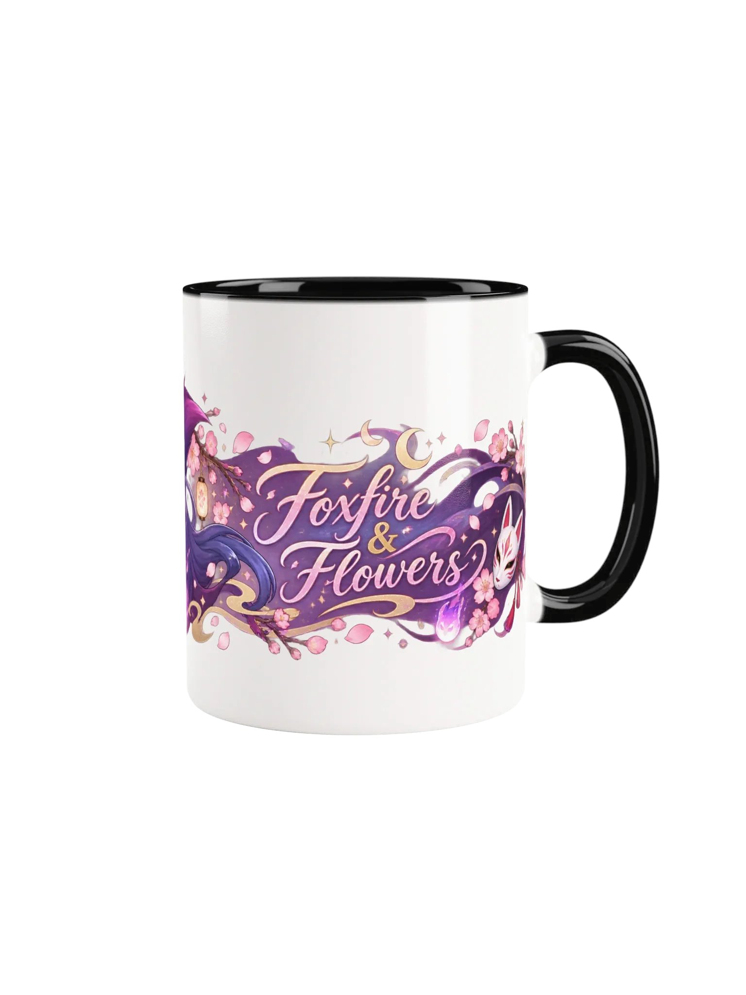 Pirigale Foxfire & Flowers Mug product image (6)