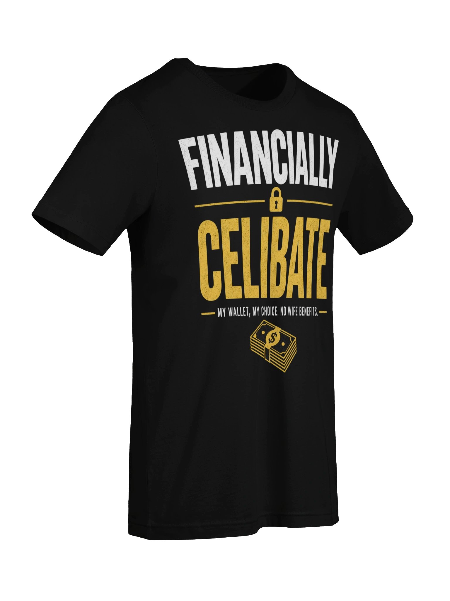 Financially Celibate — My Wallet, My Choice T-Shirt product image (7)