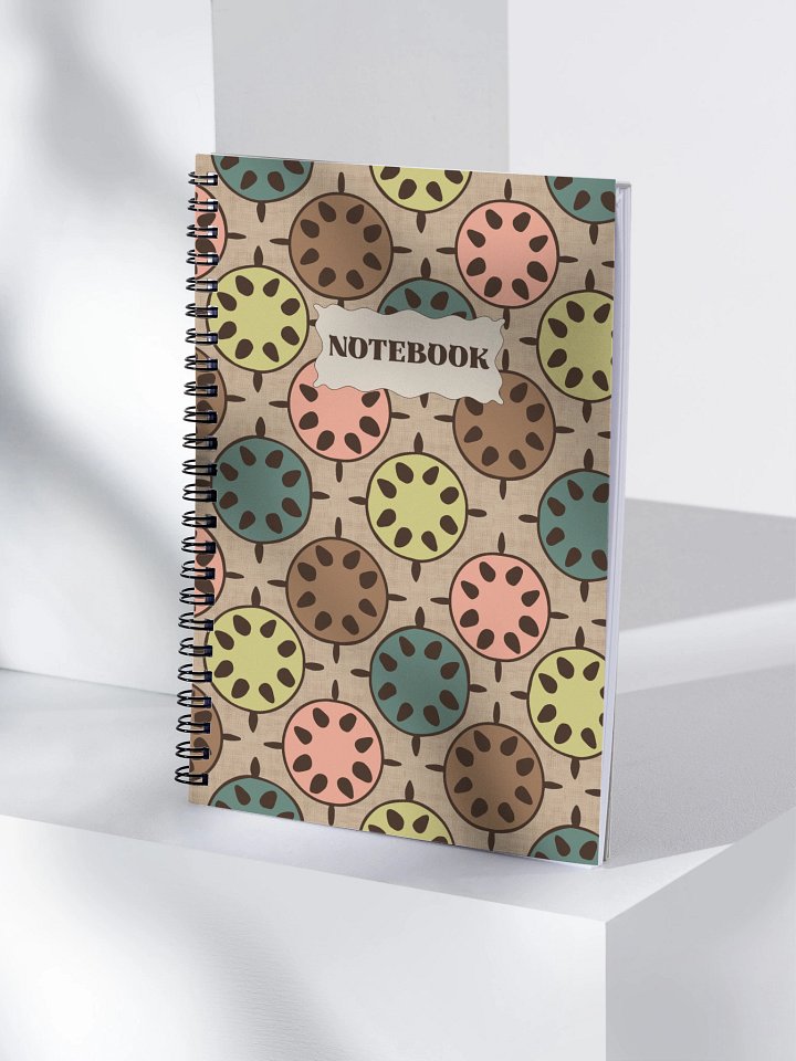 Dancing Bug Medallions Spiral Notebook product image (1)