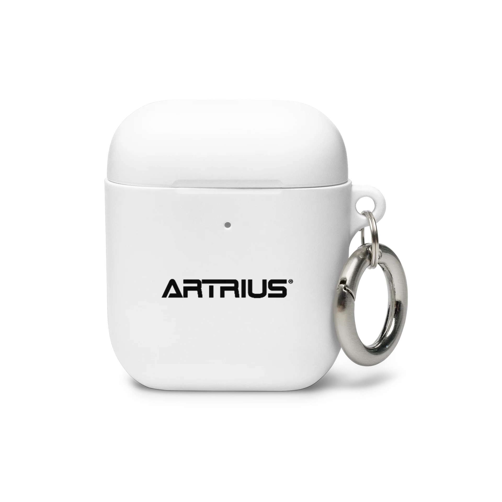 ARTRIUS Logo AirPods Case – White product image (1)