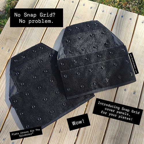 The Slickster™ Snap Grid covers I made for @pointblankbodyarmor to fit their The Slickster™ plate carrier.