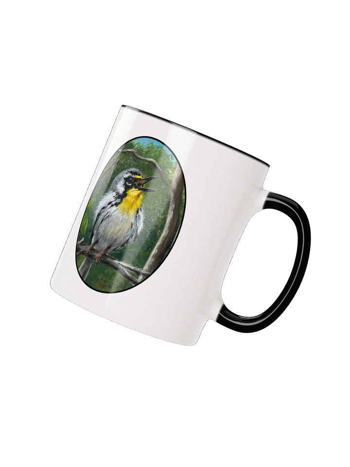 Yellow Throated Warbler in the Woods Mug product image (9)