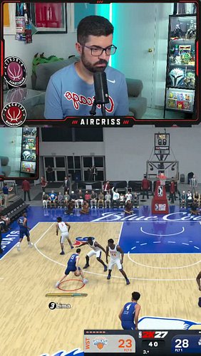 Primera vez rompiendo a mi defensor en Mi Carrera de NBA 2K27 🔥🔥 #nba2k27