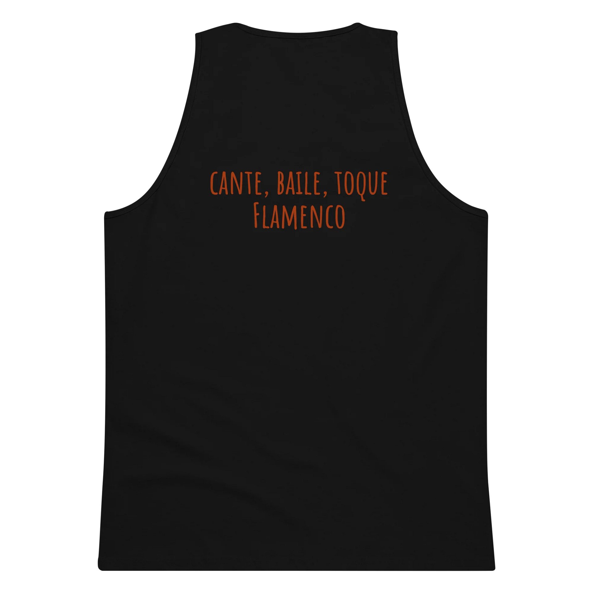 "Carmen" Unisex sleeveless T-Shirt - Red/Black product image (7)