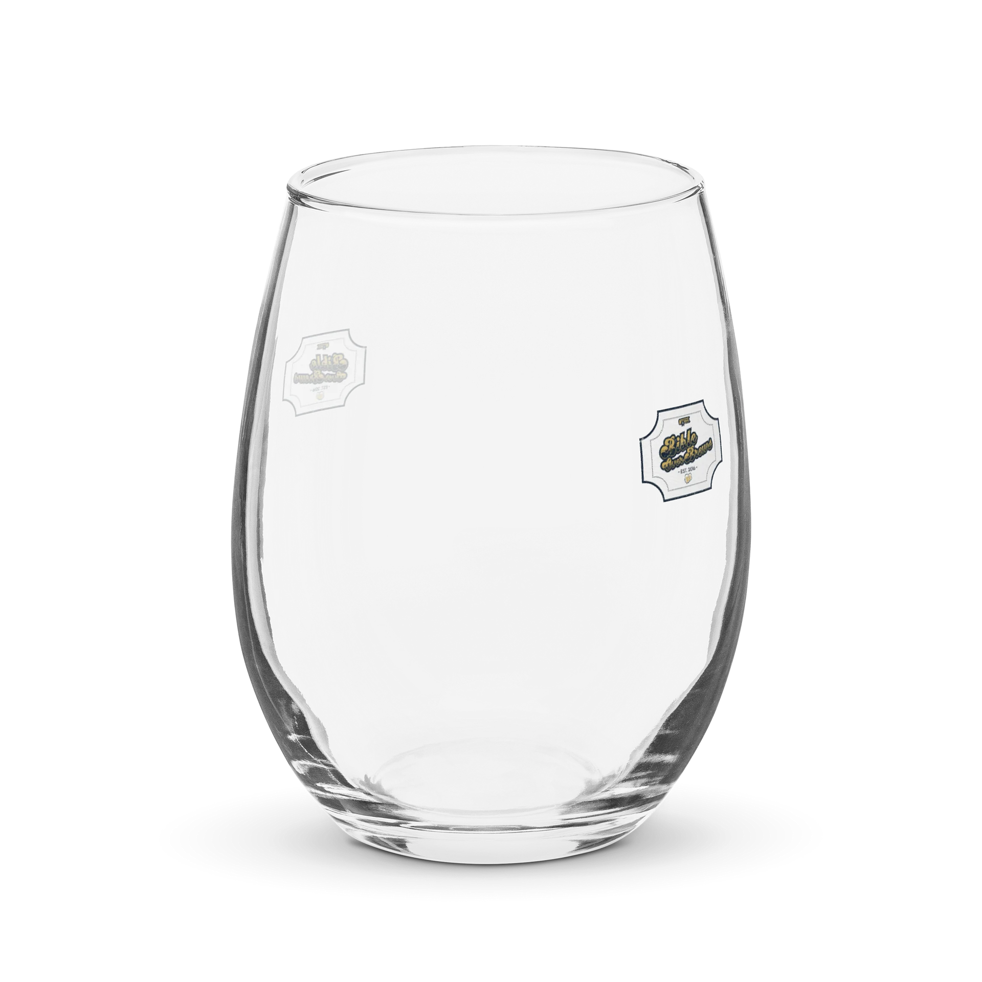 Bible over Brews Wine Glass product image (1)