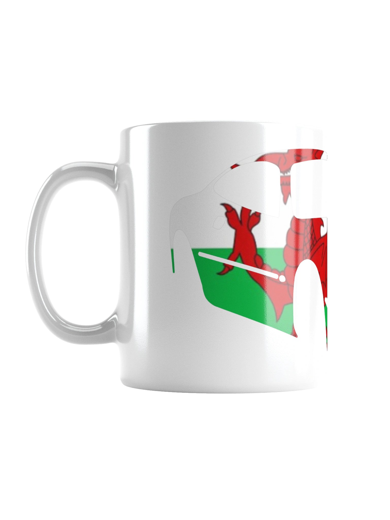 Modurol Premiere Contributor - Welsh Flag Car Mug product image (1)