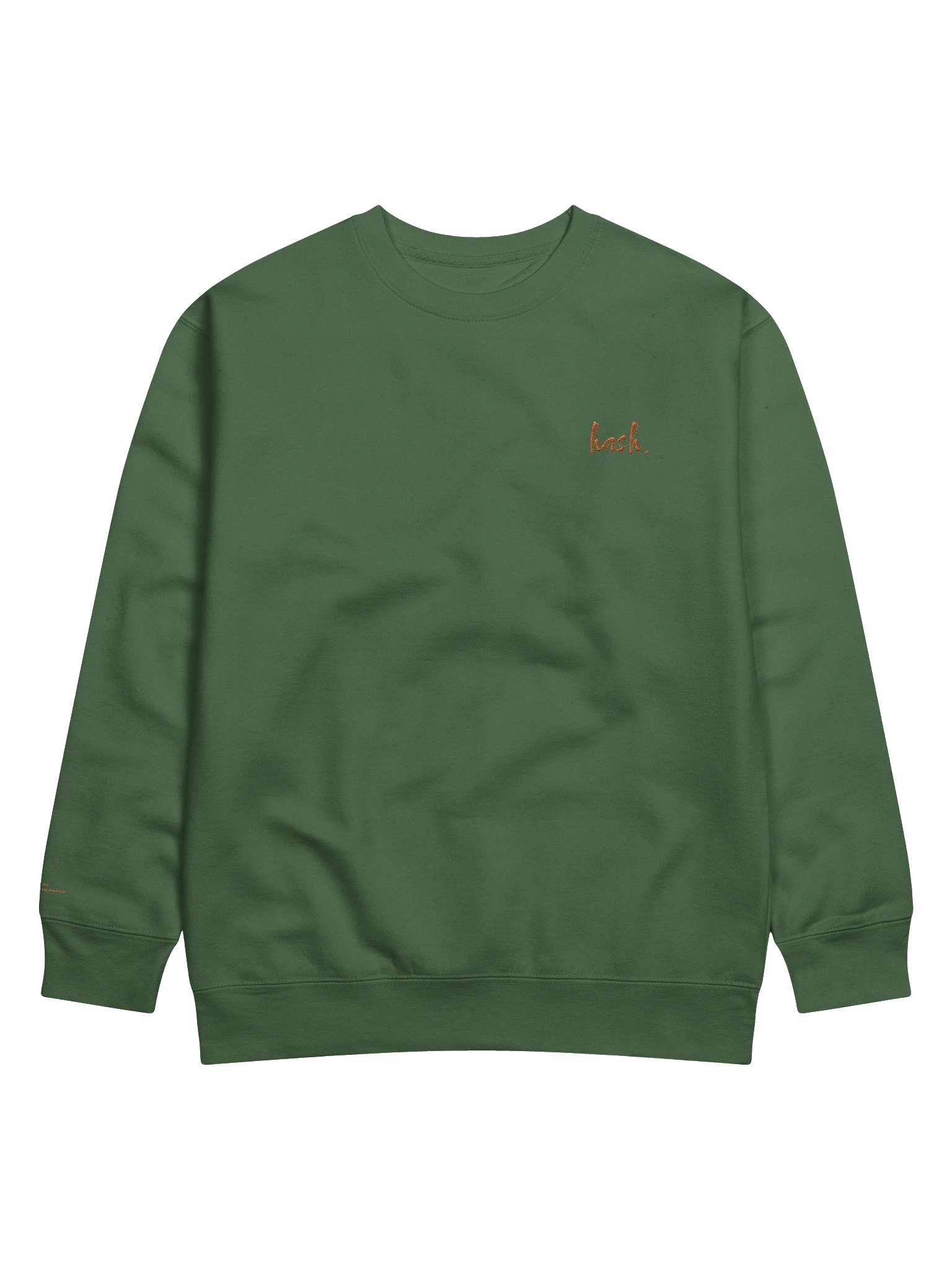 fw25 "script" sweatshirt product image (1)