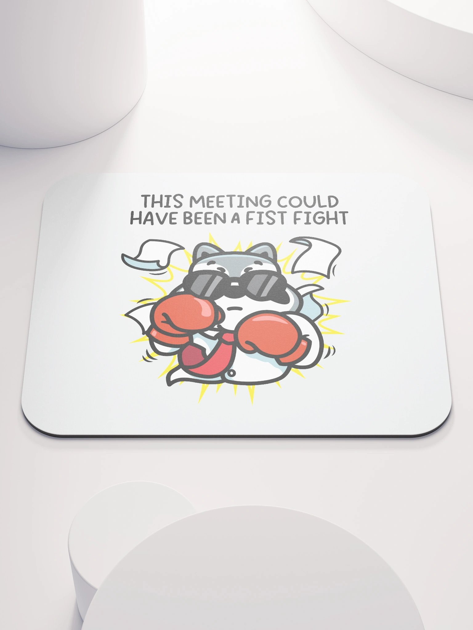 Fist Fight Mouse Pad product image (1)