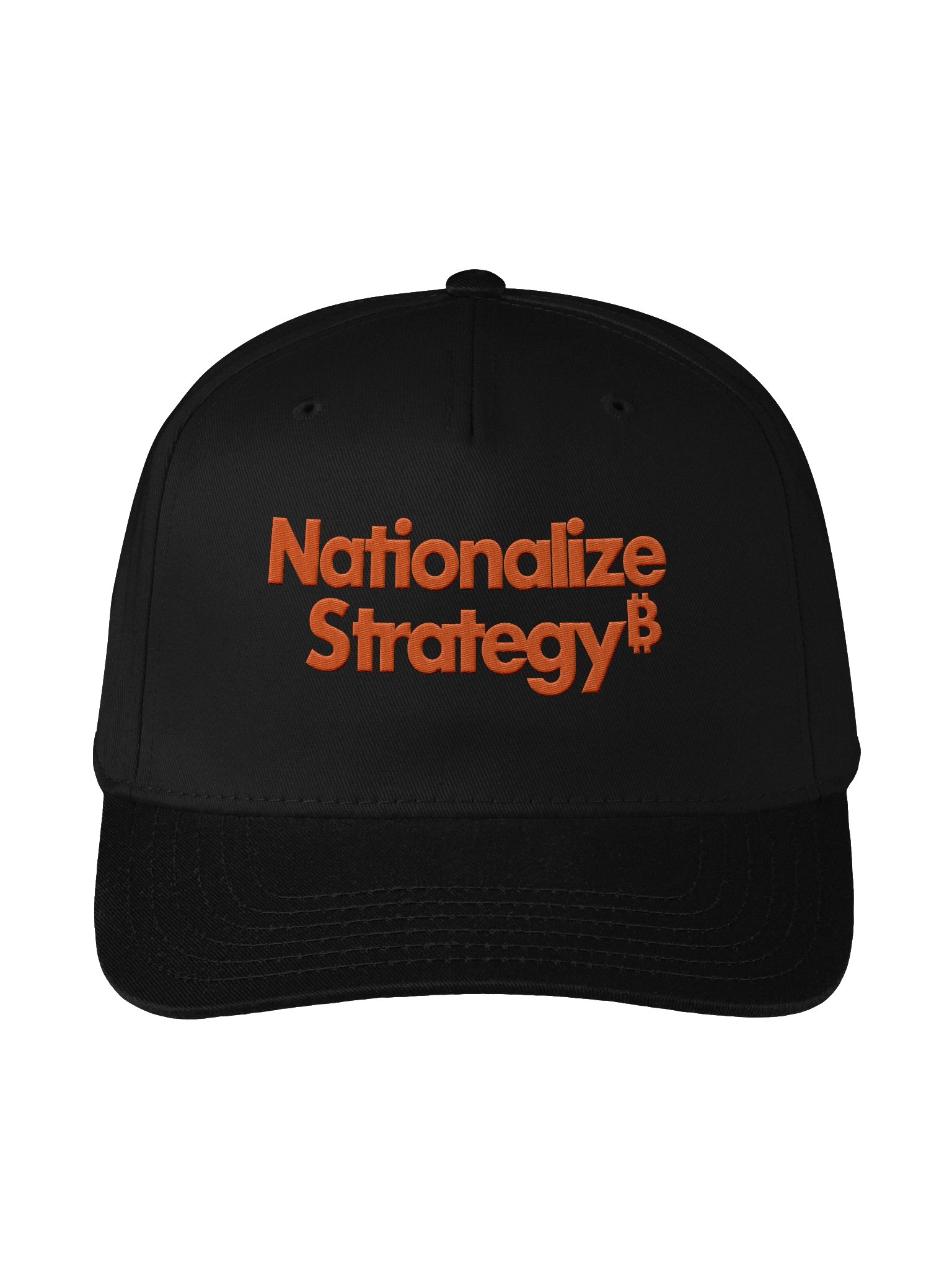 Nationalize Strategy Embroidered Hat - Black product image (1)