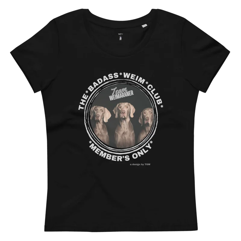The Badass Weim Club - Stanley/Stella Women's Fitted Eco Tee product image (2)