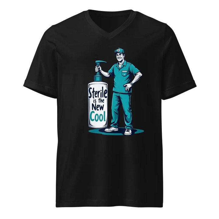 Sterile is the New Cool V-Neck Tee product image (1)