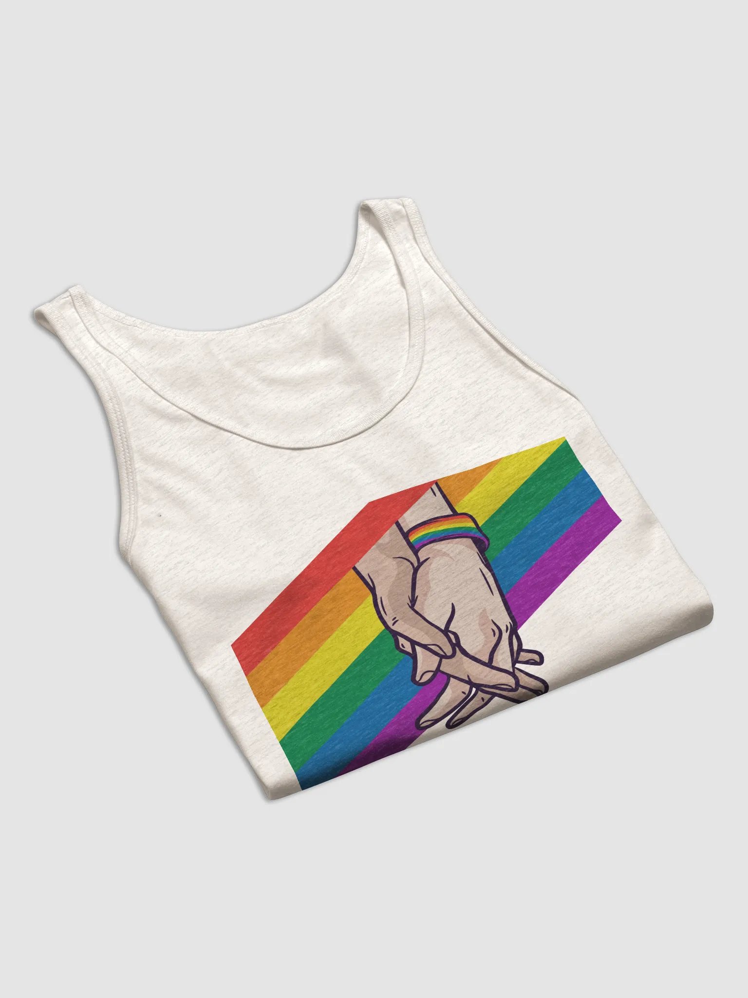 Love Wins Rainbow Tank Top product image (30)
