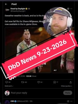 More DbD news for you!!! #gaymer #dbdnews #lgbtstreamer #dbdcreator #deadbydaylight 
