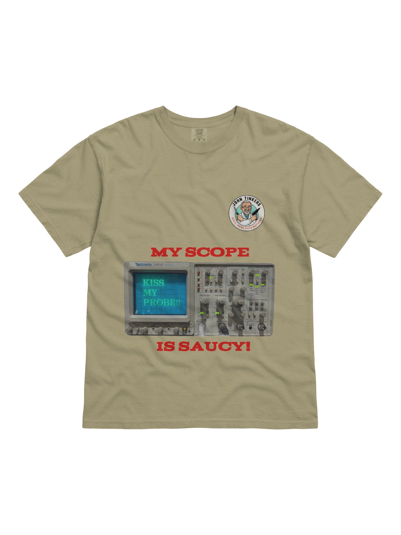 John Tinkers Saucy Scopes Scan & Play T-Shirt product image (4)