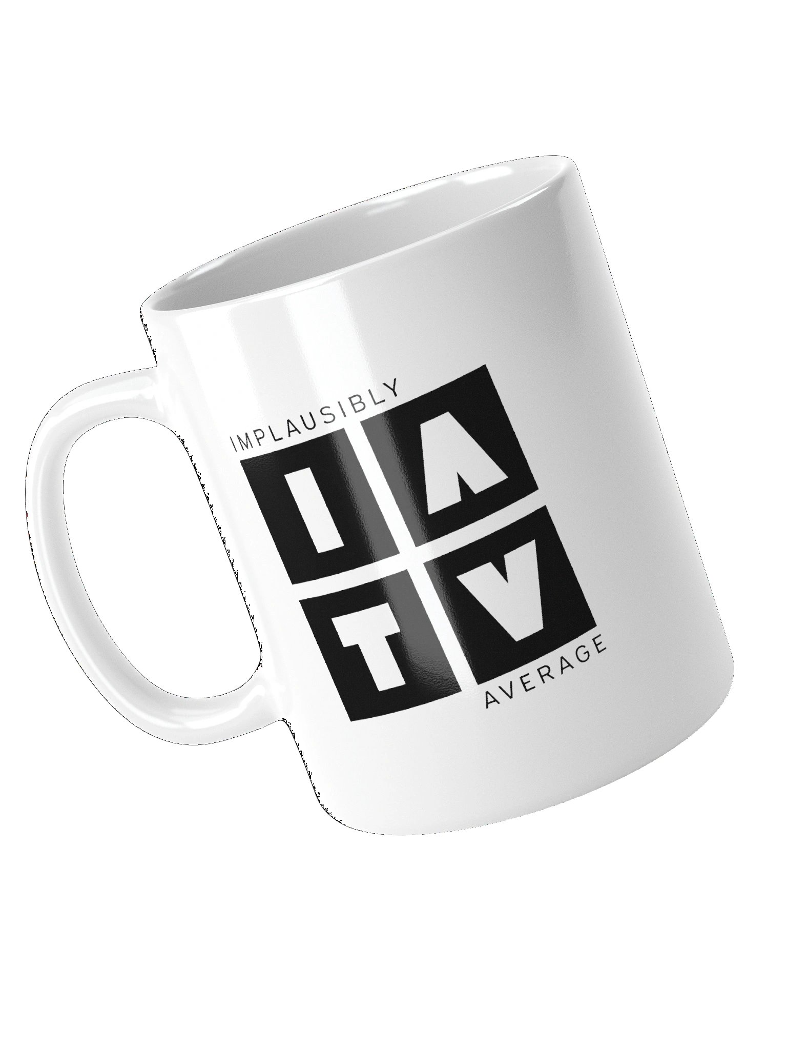 Implausibly Average TV Logo Mug (2026) product image (2)