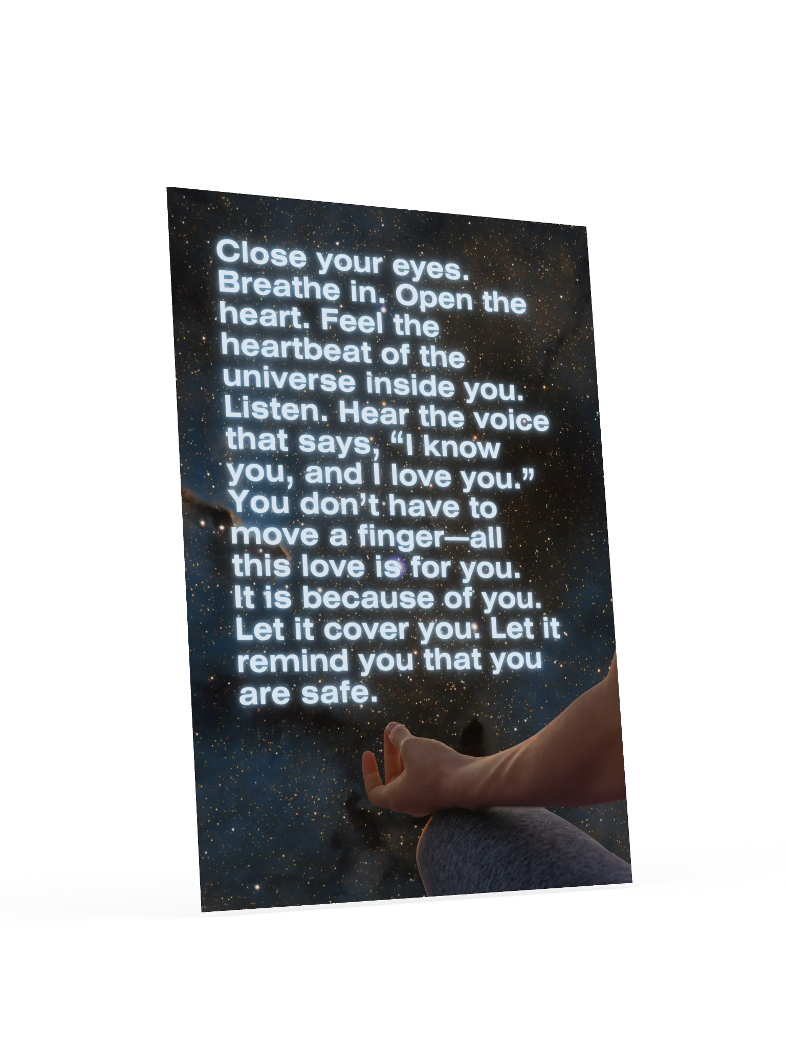 A loving reminder (Contemplative Poster) product image (4)