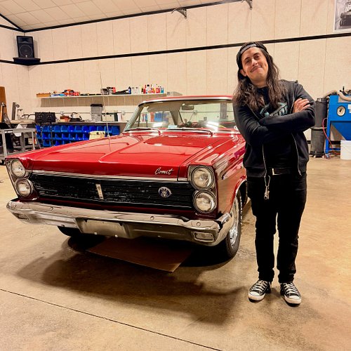 OK lets do some HOT ROD SHIT! What we got HERE is a 1965 Mercury Comet in what I’m calling LUCIFER RED (Caliente trim) with a...