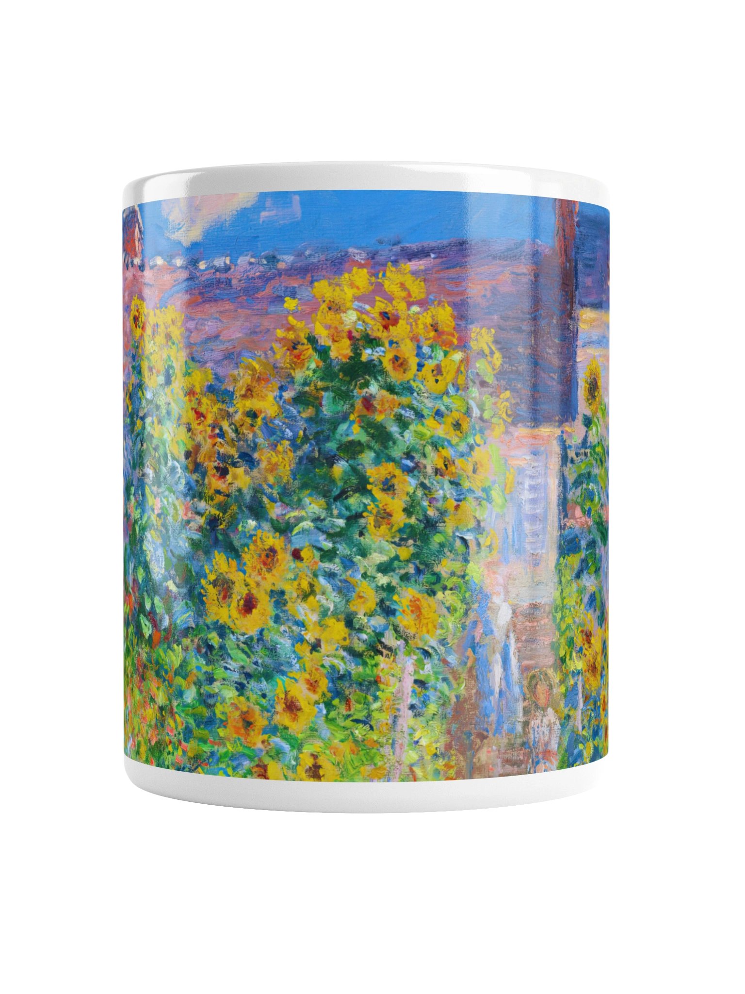 The Artist's Garden at Vétheuil (Claude Monet) Mug product image (3)