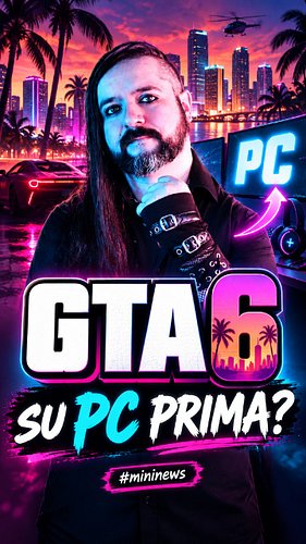 🎙 GTA 6 ARRIVA SU PC PRIMA DEL PREVISTO? ▶ #mininews