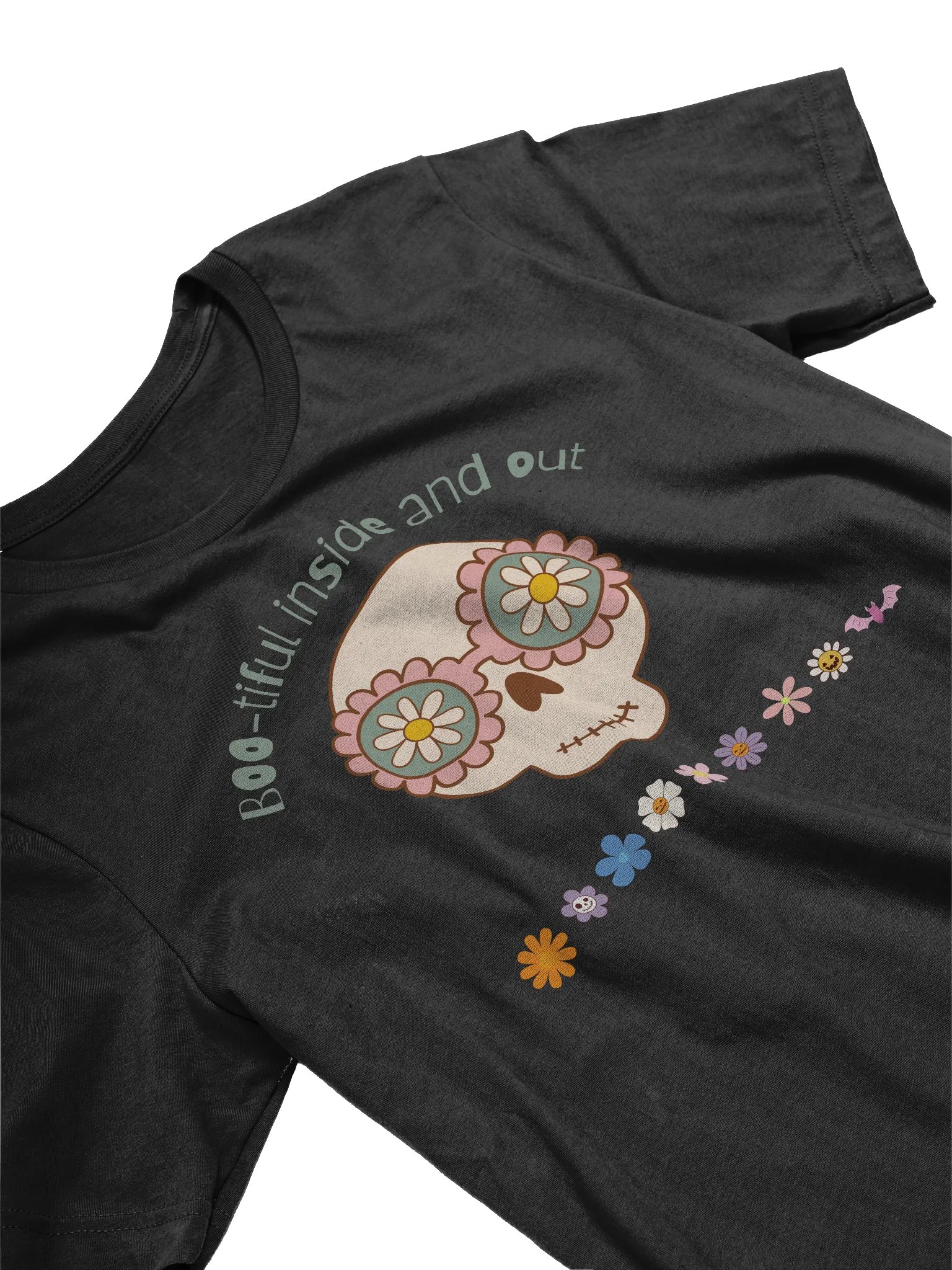 Boo-tiful inside and out T-Shirt product image (2)