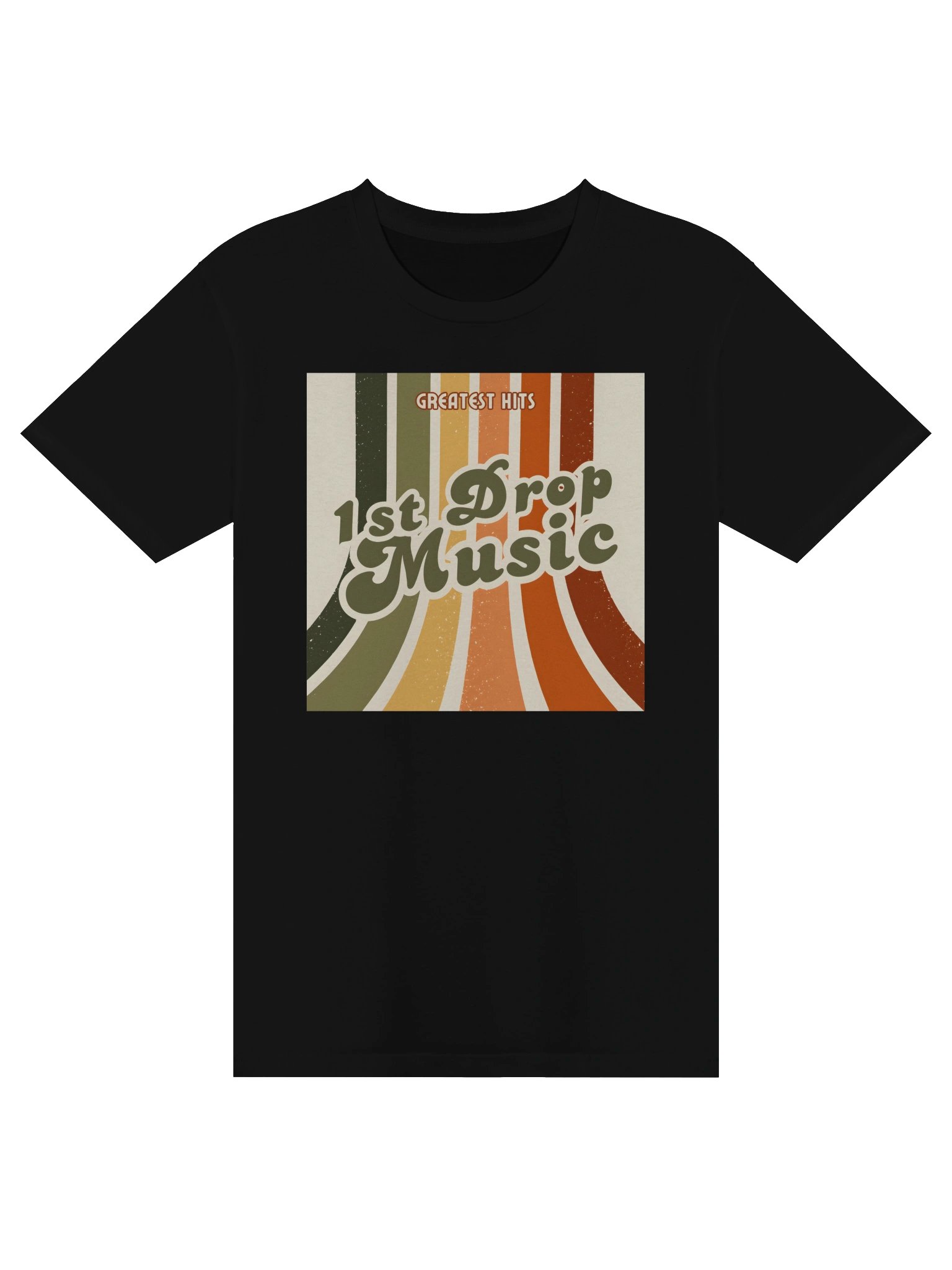 1st Drop Music Retro Record Sleeve T-shirt product image (1)