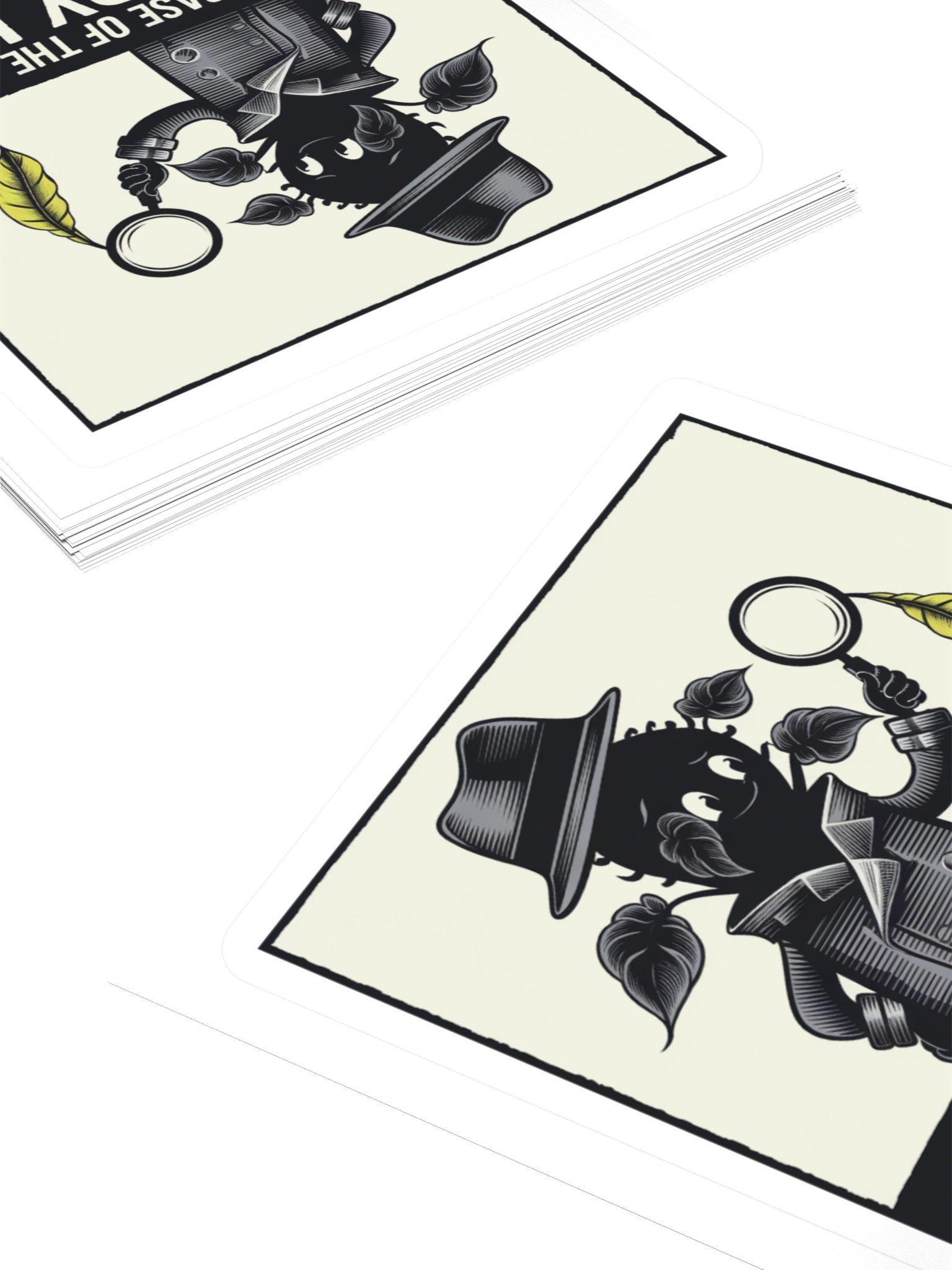 Case of the Droopy Leaf — Sticker product image (4)