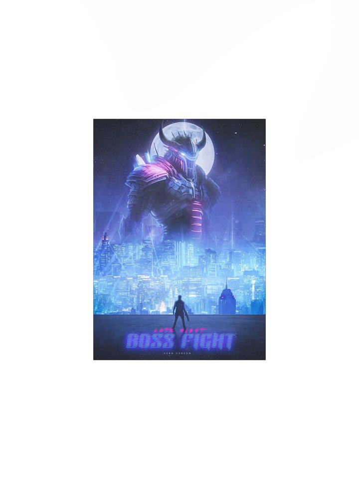 Late Night Boss Fight - Poster product image (1)