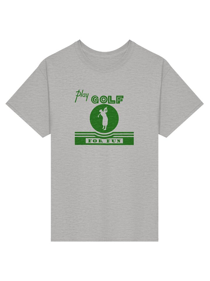 'Golf for Fun' T-Shirt — Light product image (1)