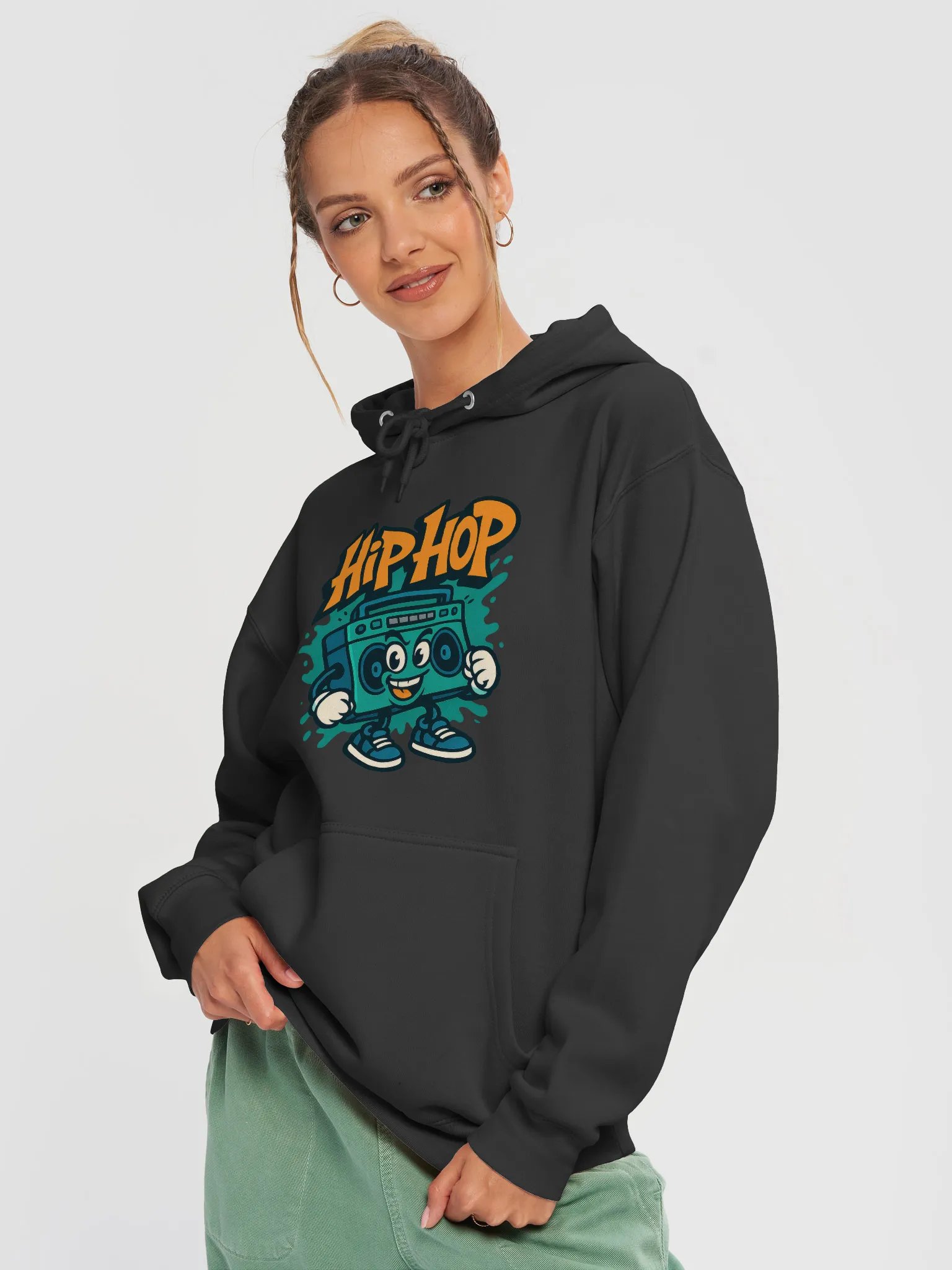Hip Hop Boombox Vibes Hoodie product image (21)