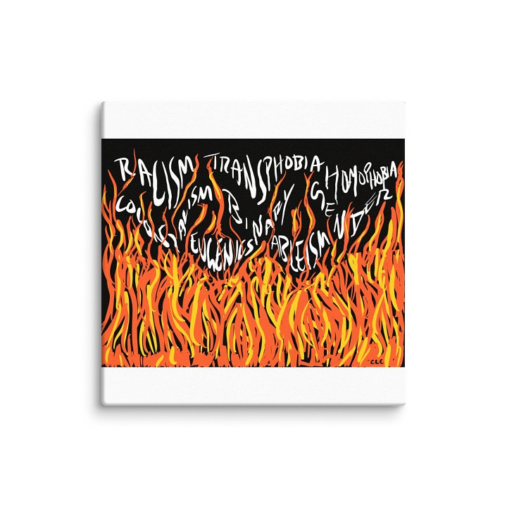 Burn The Big Ones Down canvas print product image (1)