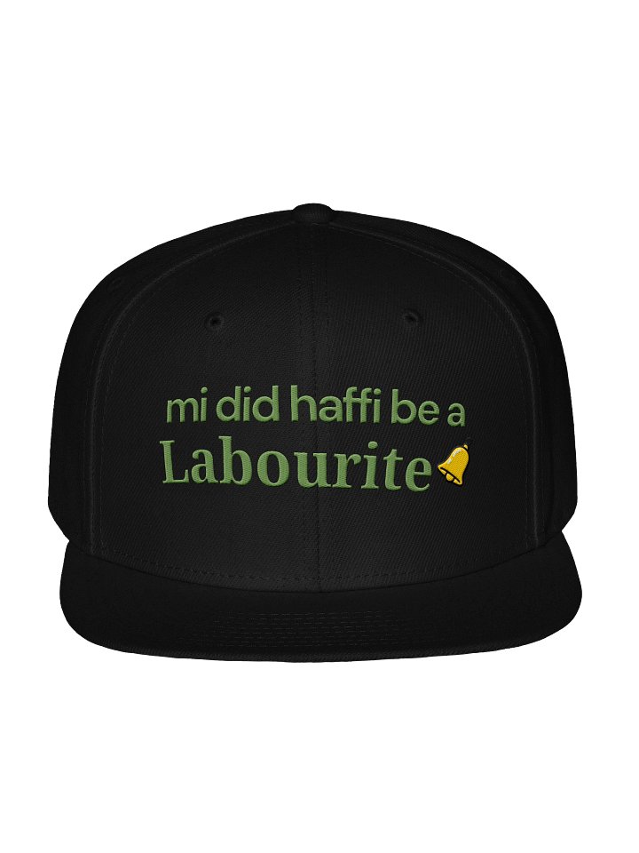 Me Did Haffi Be a Labourite Embroidered Otto Cap product image (2)
