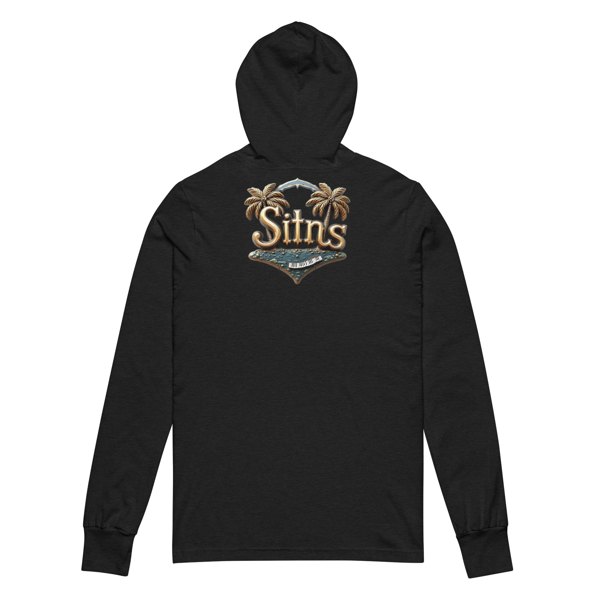 Sitns Vinyl Badge Hooded Tee product image (6)